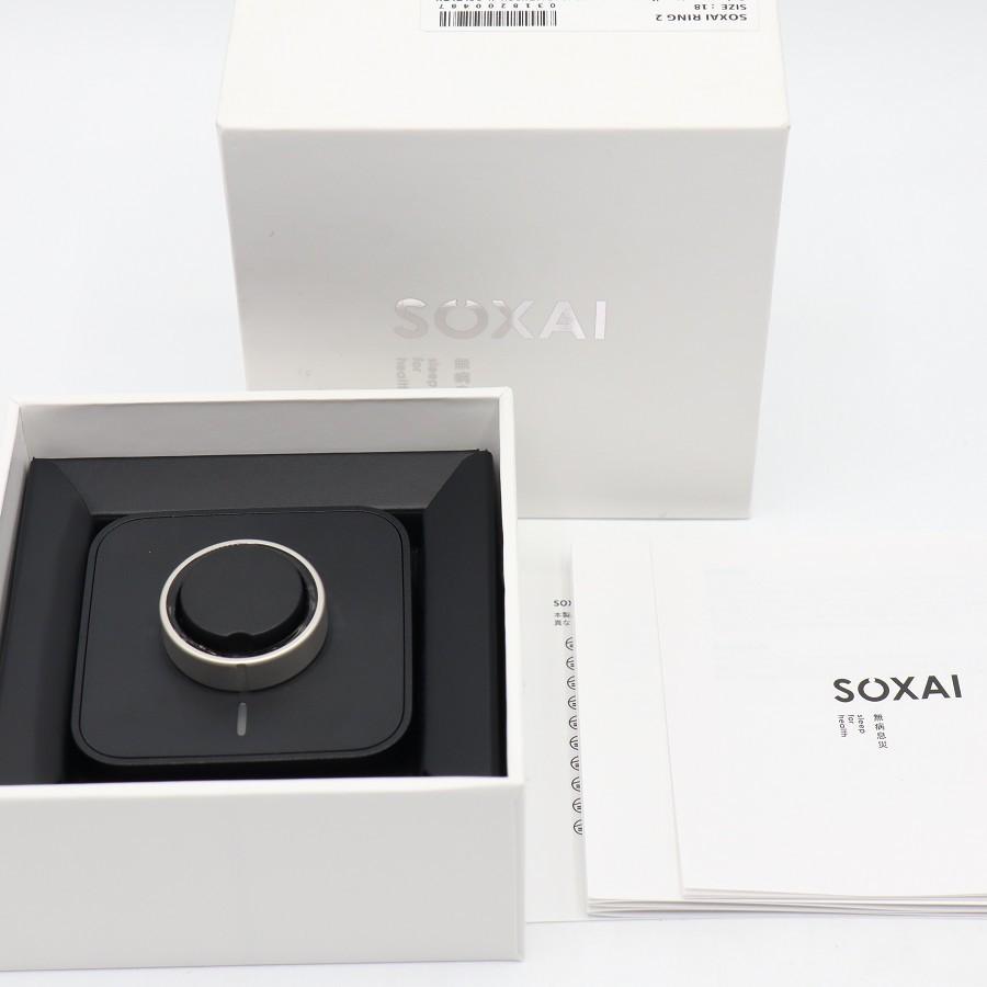 ボーナスストア+5％【美品】SOXAI RING 2 マットシルバー 18号