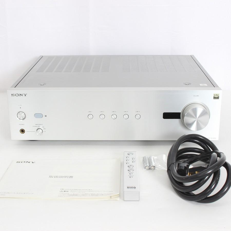 名機：美品SONY プリメインアンプ　TA-A1ES ボーナスストア+5％【美品】SONY TA-A1ES シルバー プリメインアンプ