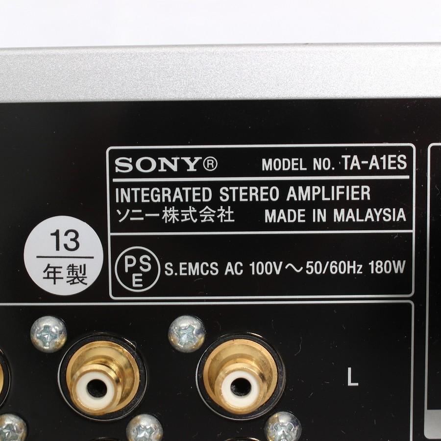 SONY TA-A1ES プリメインアンプ ソニー ボーナスストア+5％【美品】SONY TA-A1ES シルバー プリメインアンプ