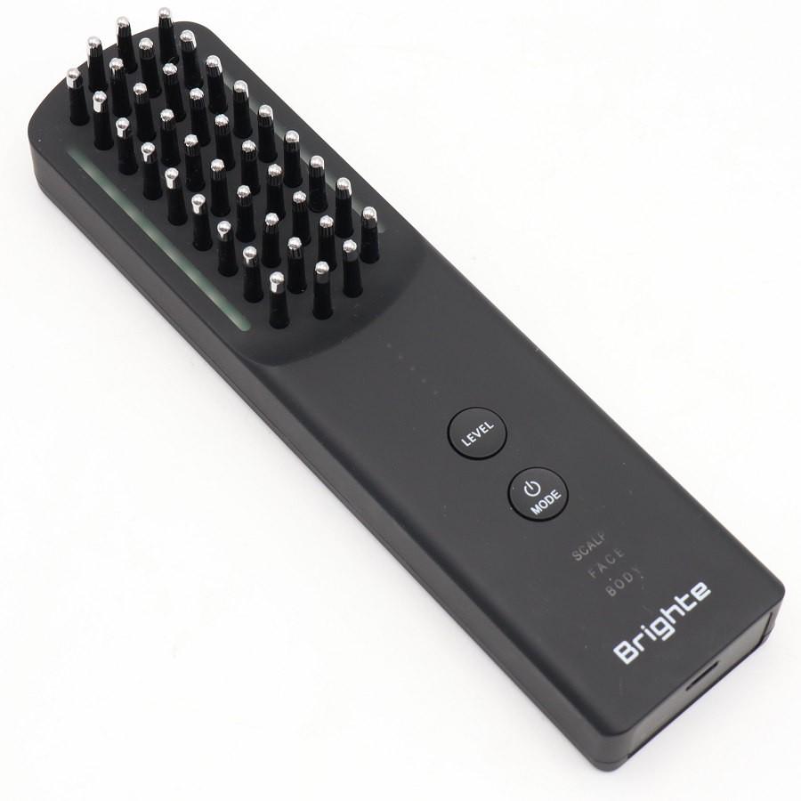 ボーナスストア+5％【美品】Brighte ELEKI BRUSH+ BRT-FSB180 ブラック 美顔器 EMS フェイスケア ブライト エレキブラシ 本体 |  | 01