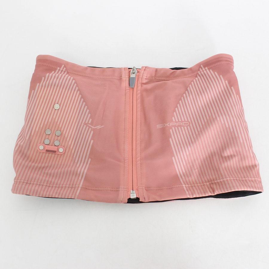 【ボーナスストア+5％】MTG SIXPAD Powersuit Core Belt SE-BS-05B-M ピンク EMS シックスパッド パワースーツ コアベルト 本体 |  | 01