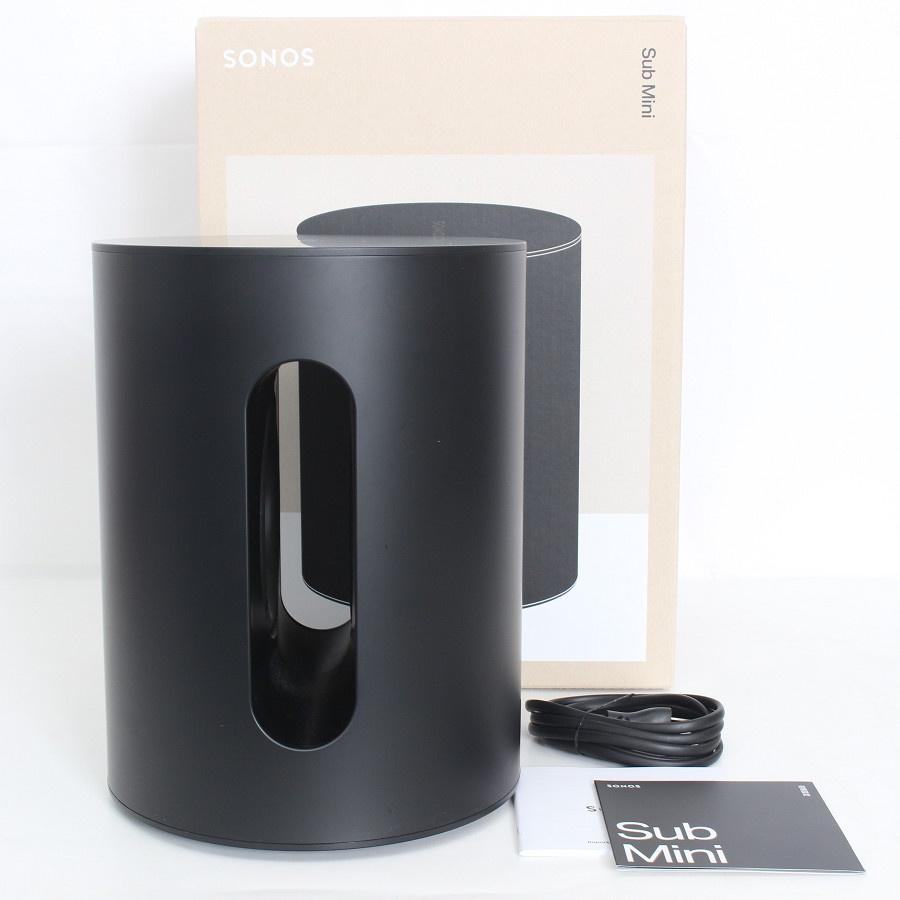 【ボーナスストア+5％】Sonos Sub Mini SUBM1JP1BLK ブラック ワイヤレスサブウーファー ソノス サブ ミニ 本体 | 