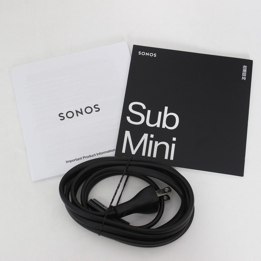 ボーナスストア+5％】Sonos Sub Mini SUBM1JP1BLK ブラック ワイヤレス