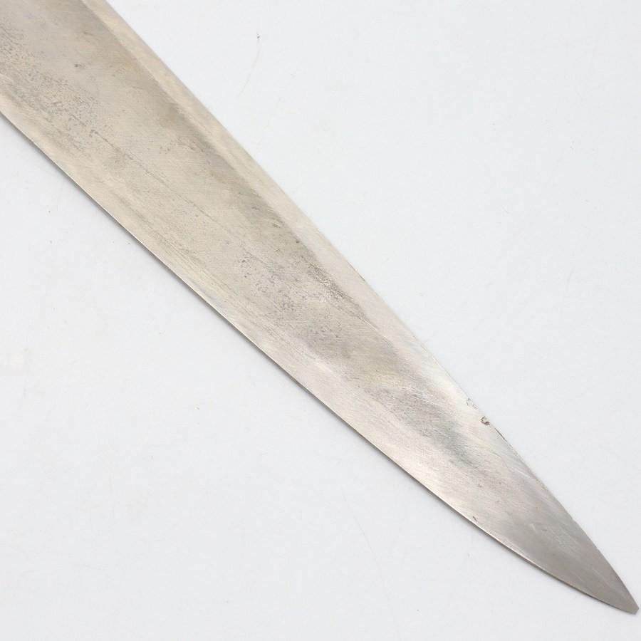 【ボーナスストアPlus】源正吉 柳包丁 尺二 栗型柄 鞘付 刃渡り約355mm 和包丁 柳刃 |  | 08