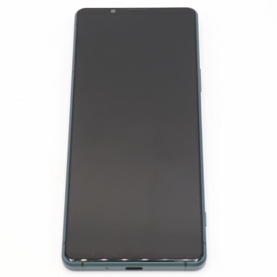 ボーナスストア+5％【美品】SONY Xperia 1 III XQ-BC42-G フロスト 