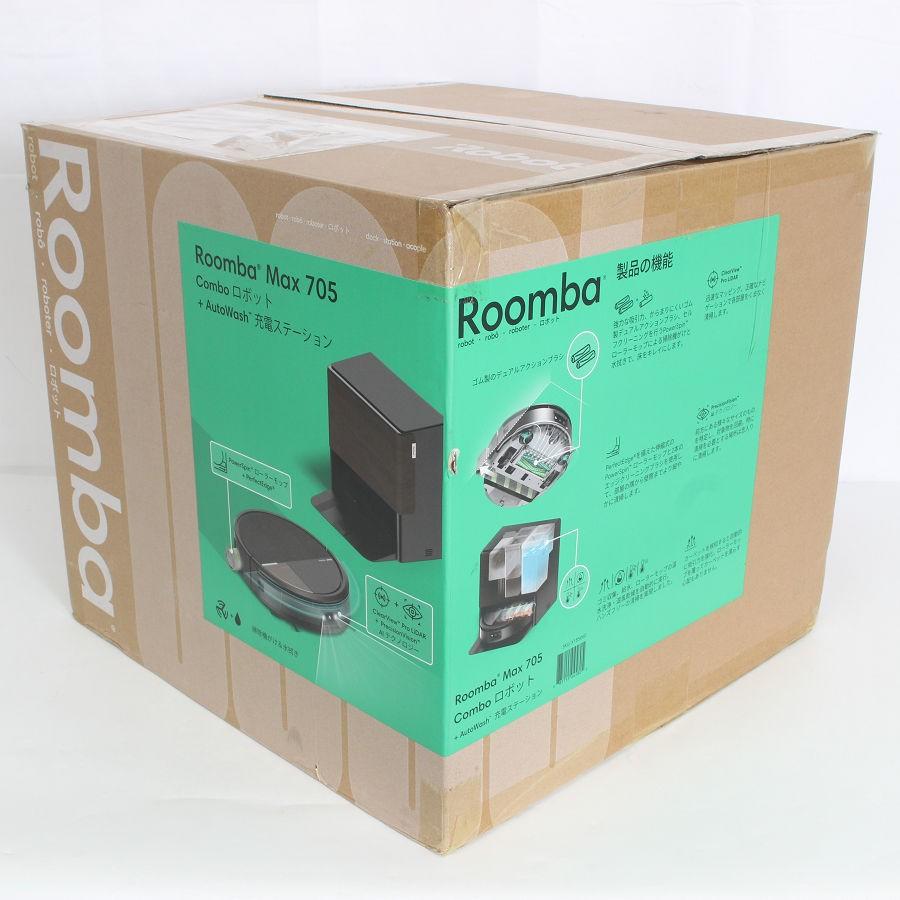 ボーナスストア+5％【新品】iRobot ルンバ Max 705 Combo +AutoWash 
