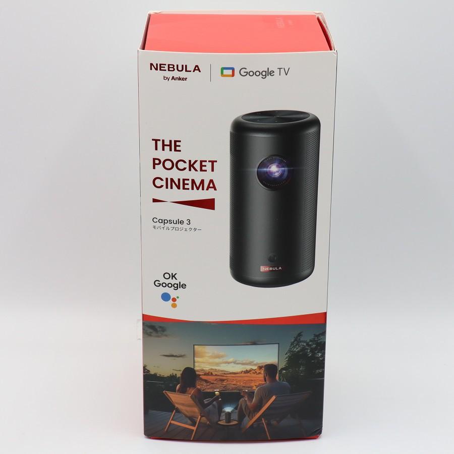 ボーナスストア+5％【美品】Anker Nebula Capsule 3 D2425N11 ブラック