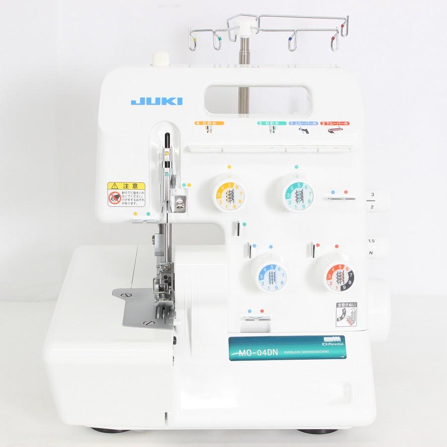 ボーナスストア+5％【美品】ジューキ MO-04DN ロックミシン 2本針4本糸