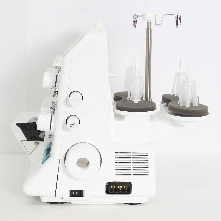 ボーナスストア+5％【美品】ジューキ MO-04DN ロックミシン 2本針4本糸