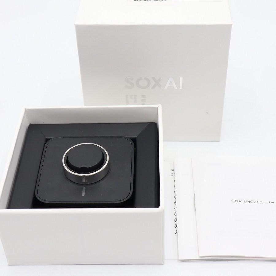 【美品】SOXAI RING 2 シルバー 18号 SOXAIRING2SL18 スマートリング ソクサイリング 本体 ボーナスストア+5％【美品】SOXAI RING 2 シルバー 18号
