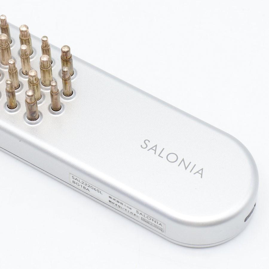 【ボーナスストア+5％】SALONIA SAL22206SL EMS 充電式ハリ美容ブラシ 美顔器 サロニア 本体 |  | 02