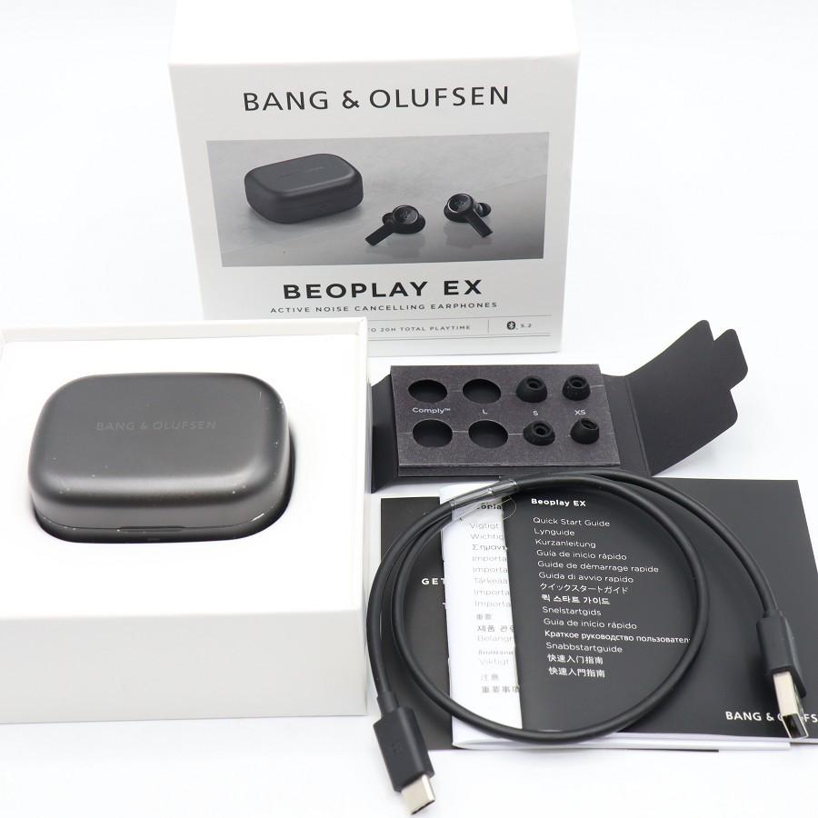 【ボーナスストア+5％】Bang&Olufsen Beoplay EX Black Anthracite 完全ワイヤレスイヤホン ノイズキャンセリング ベオプレイ イーエックス B&O 本体 | 