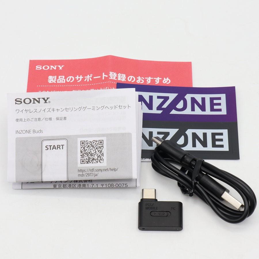 ボーナスストア+5％【美品】SONY INZONE Buds WF-G700N-BZ ブラック