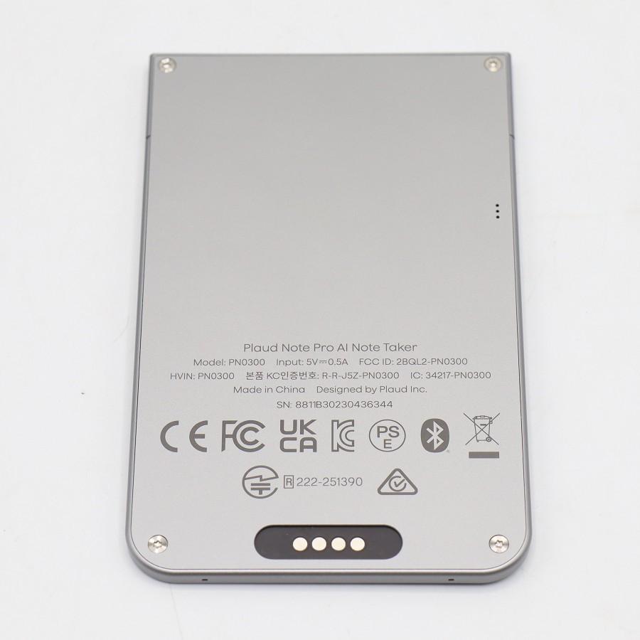 ボーナスストア+5％【美品】PLAUD Note Pro CDTSI1GXXXXX01 シルバー
