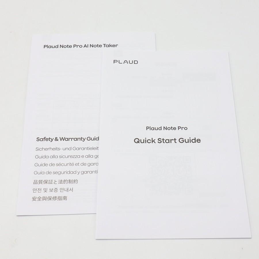 ボーナスストア+5％【美品】PLAUD Note Pro CDTSI1GXXXXX01 シルバー 