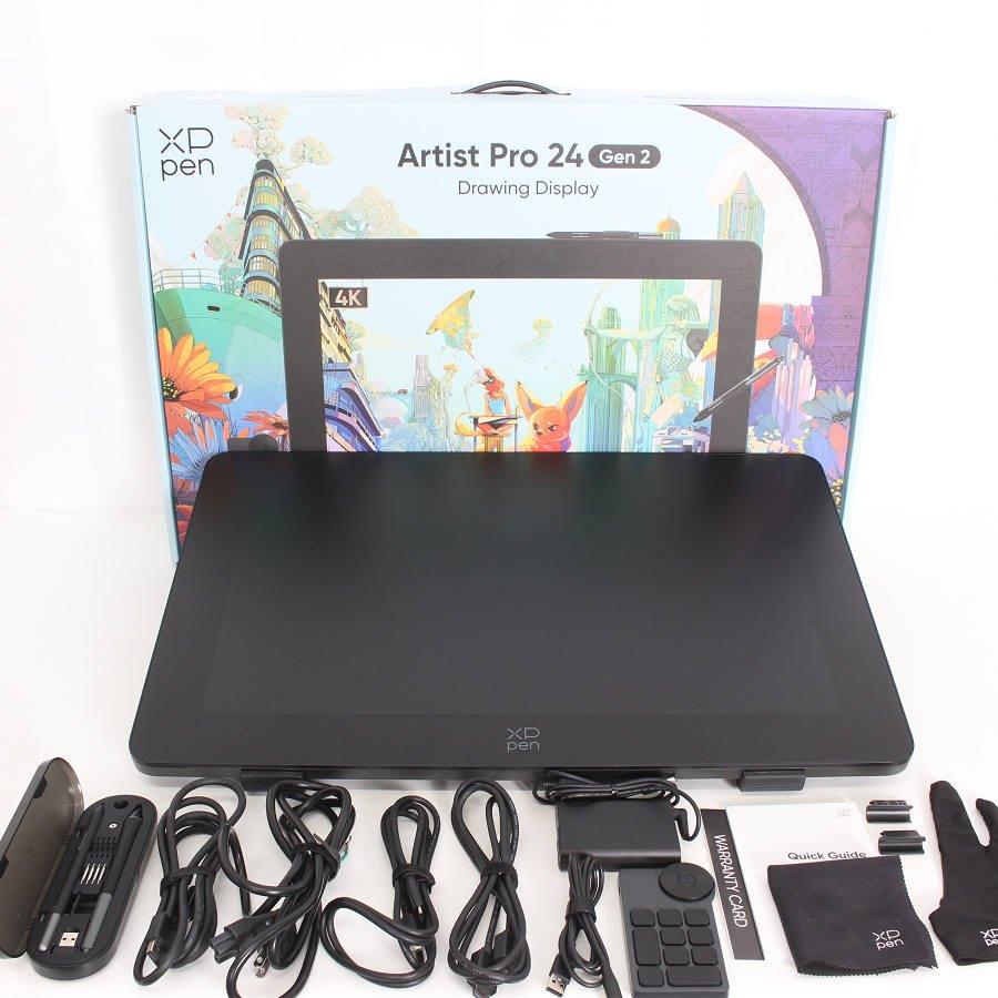 ボーナスストア+5％【美品】XP-Pen Artist Pro 24 Gen2 165Hz ART240UH-JP MD240UH 24インチ 液タブ ペンタブ アーティスト 本体 | 