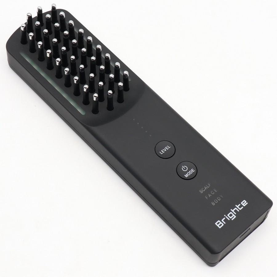 ボーナスストア+5％【美品】Brighte ELEKI BRUSH+ BRT-FSB180 エレキコーム+スカルプブラシ付き 美顔器 EMS フェイスケア ブライト エレキブラシ 本体 |  | 01