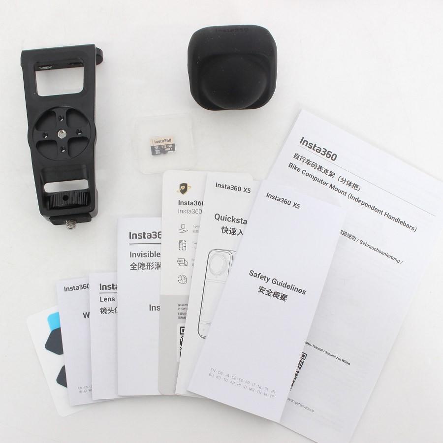 ボーナスストア+5％【美品】Insta360 X5 通常版 CINSAAHA ブラック アクセサリー付 8K 360度カメラ アクションカメラ インスタ360 本体 |  | 13