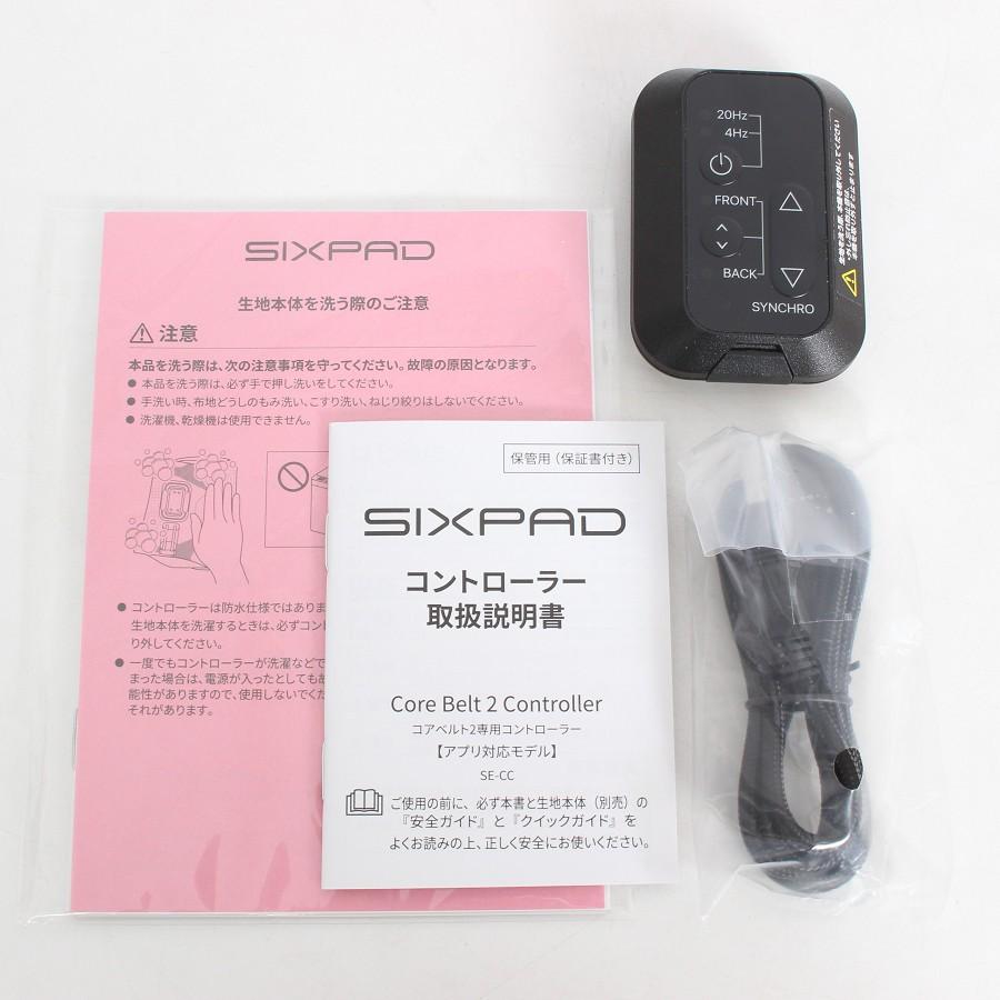 ボーナスストア+5％【美品】MTG SIXPAD Core Belt 2 SE-CB-03C-L ブラック リモコン付き Lサイズ シックスパッド コアベルト 本体 |  | 08