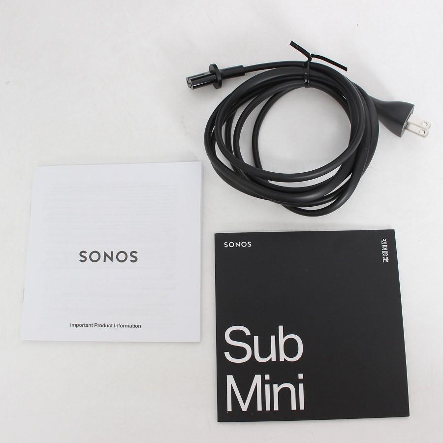 【ボーナスストア+5％】Sonos Sub Mini SUBM1JP1BLK ブラック ワイヤレスサブウーファー ソノス サブ ミニ 本体 |  | 07