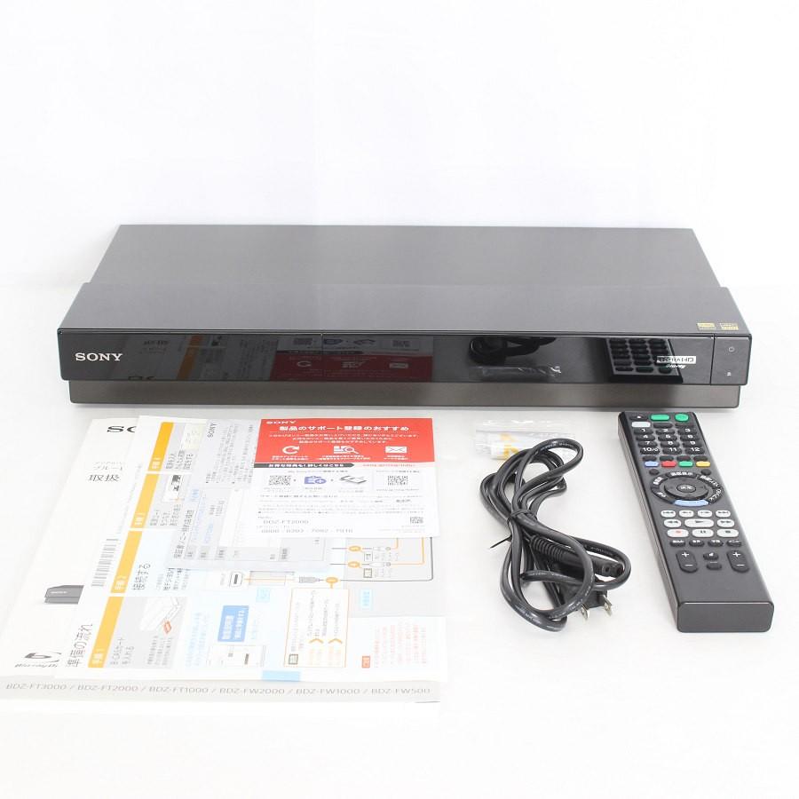 【ボーナスストア+5％】SONY BDZ-FT2000 ブルーレイレコーダー 2TB 長時間録画 3番組録画 UHD再生対応 ソニー 本体 | 