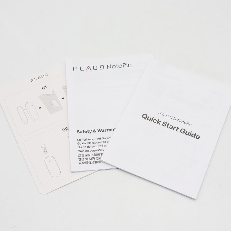 ボーナスストア+5％【美品】PLAUD NOTEPIN NP64GPU1 パープル アクセサリーキット付き AIボイスレコーダー プラウド ノートピン 本体 |  | 10