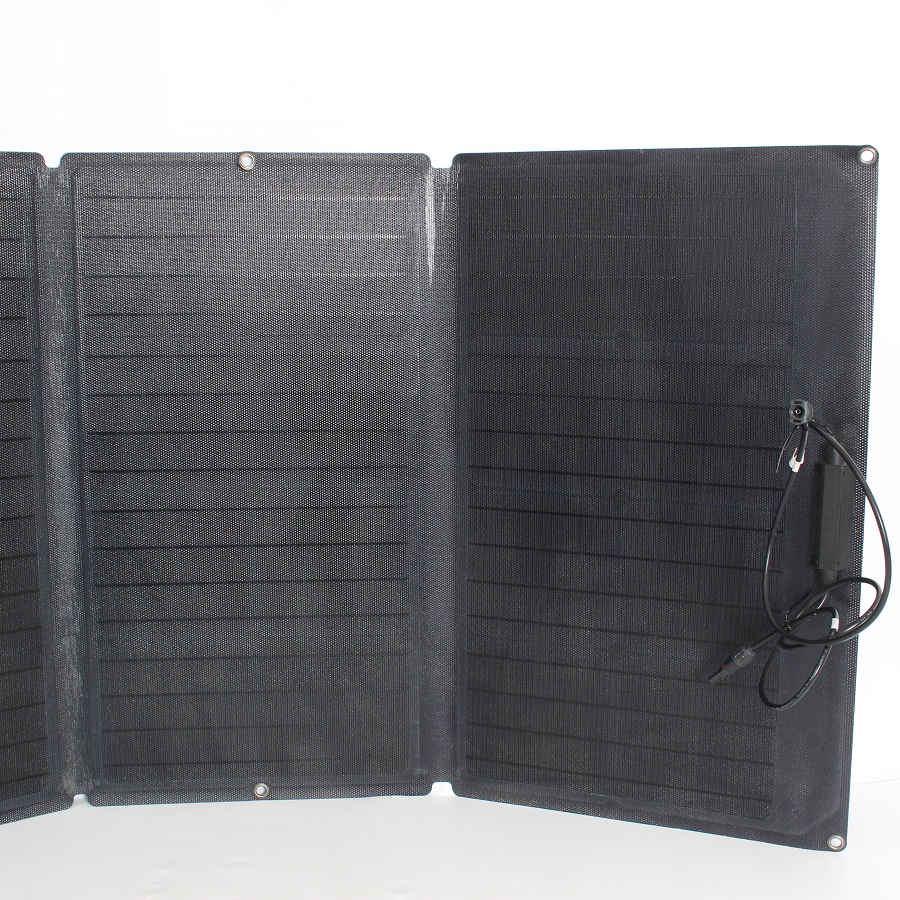 【ボーナスストア+5％】EcoFlow 160W ソーラーパネル EFSOLAR160W EF-Flex-160 エコフロー ソーラーチャージャー 本体 |  | 02