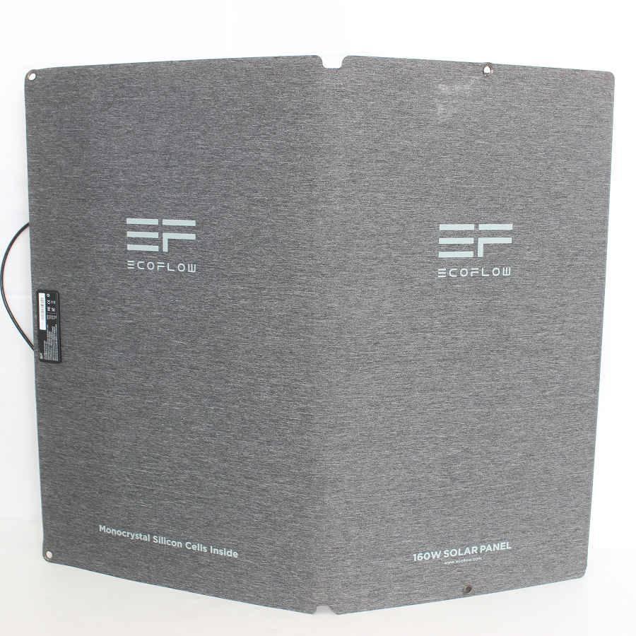 【ボーナスストア+5％】EcoFlow 160W ソーラーパネル EFSOLAR160W EF-Flex-160 エコフロー ソーラーチャージャー 本体 |  | 05