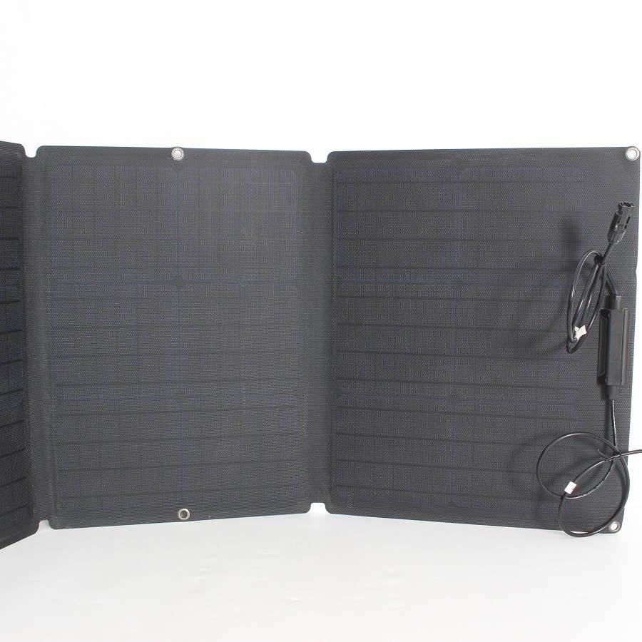 【ボーナスストア+5％】EcoFlow ソーラーパネル 110W EFSOLAR110N EF-Flex-110 ソーラーチャージャー ポータブル電源 エコフロー 本体 |  | 02