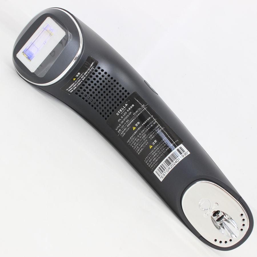 ボーナスストア+5％【美品】STELLA BEAUTE SB-IFD03-GR モンサントグレー IPL\u0026LED光美容器 脱毛 美肌ケア ステラボーテ 本体の画像
