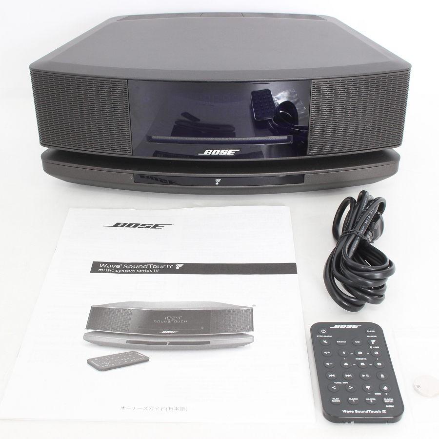 ボーナスストア+5％【美品】BOSE Wave SoundTouch music system IV パーソナルオーディオシステム スピーカー サウンドタッチ エスプレッソブラック 本体 | 