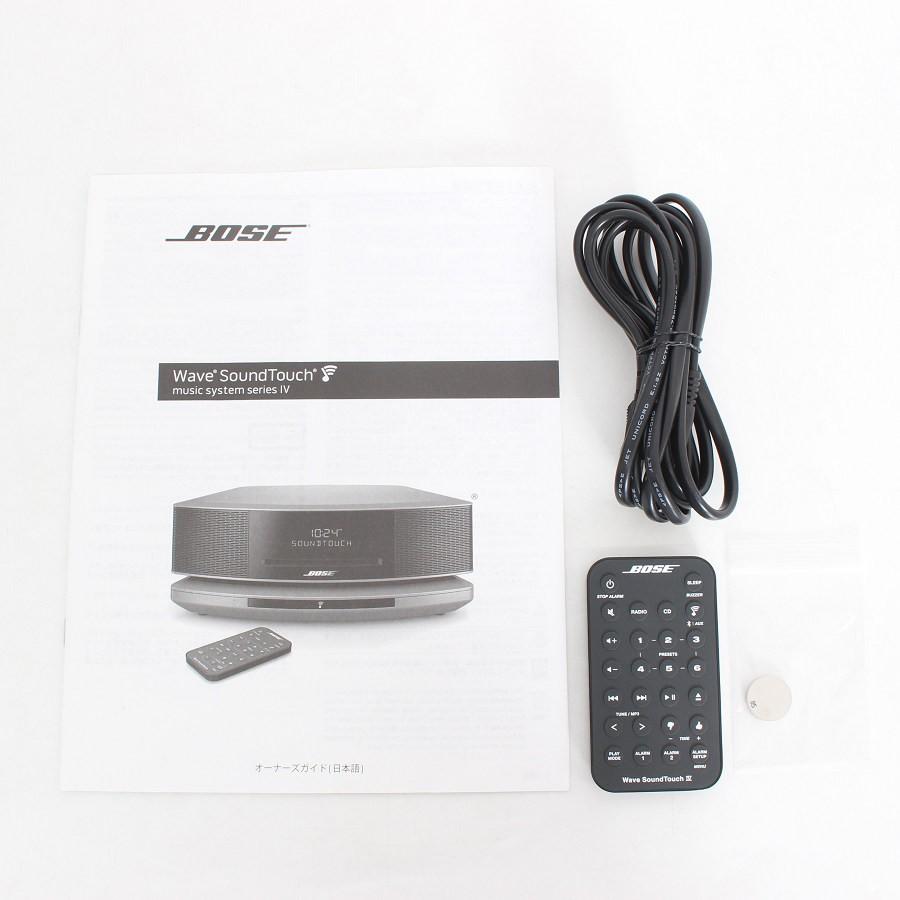 ボーナスストア+5％【美品】BOSE Wave SoundTouch music system IV パーソナルオーディオシステム スピーカー サウンドタッチ エスプレッソブラック 本体 |  | 09
