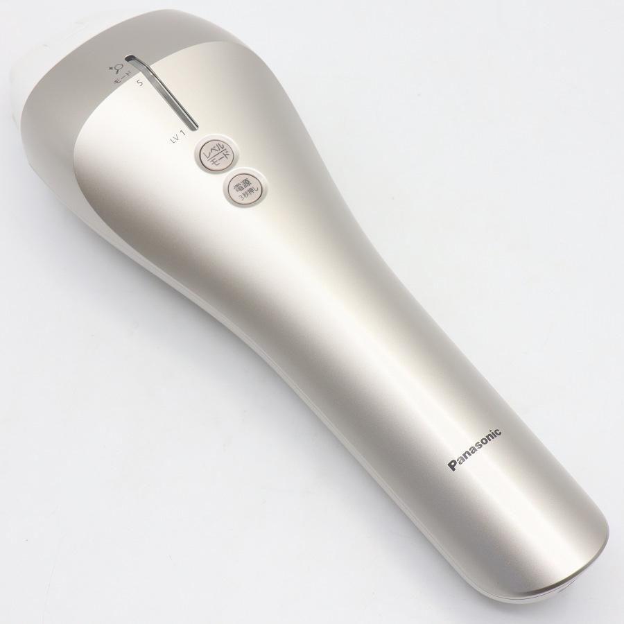 ボーナスストア+5％【美品】パナソニック 光エステ ES-CWP97-N ゴールド ボディ\u0026フェイス用 光美容器 脱毛器 ES-WP97家電量販店モデル Panasonic 本体の画像