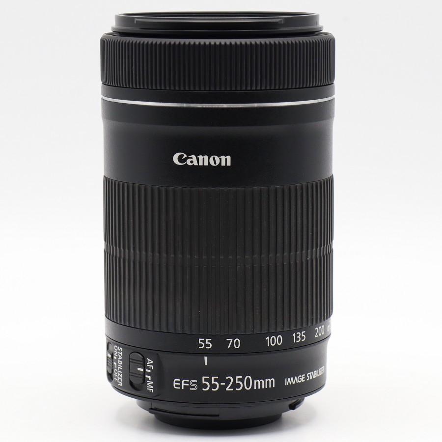 【ボーナスストア+5％】CANON EF-S55-250mm F4-5.6 IS STM EFマウント系 望遠ズーム カメラレンズ 一眼レフ 交換レンズ キャノン_1