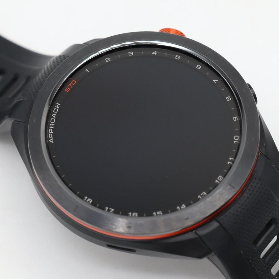 ボーナスストア+5％【美品】GARMIN Approach S70 47mm Black 010-02746 