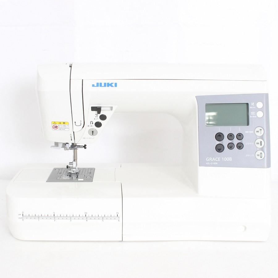 【ボーナスストア+5％】JUKI GRACE HZL-G100B フットコントローラー付き コンピューターミシン ジューキ グレイス 本体 |  | 01
