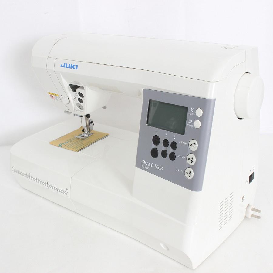 【ボーナスストア+5％】JUKI GRACE HZL-G100B フットコントローラー付き コンピューターミシン ジューキ グレイス 本体 |  | 02