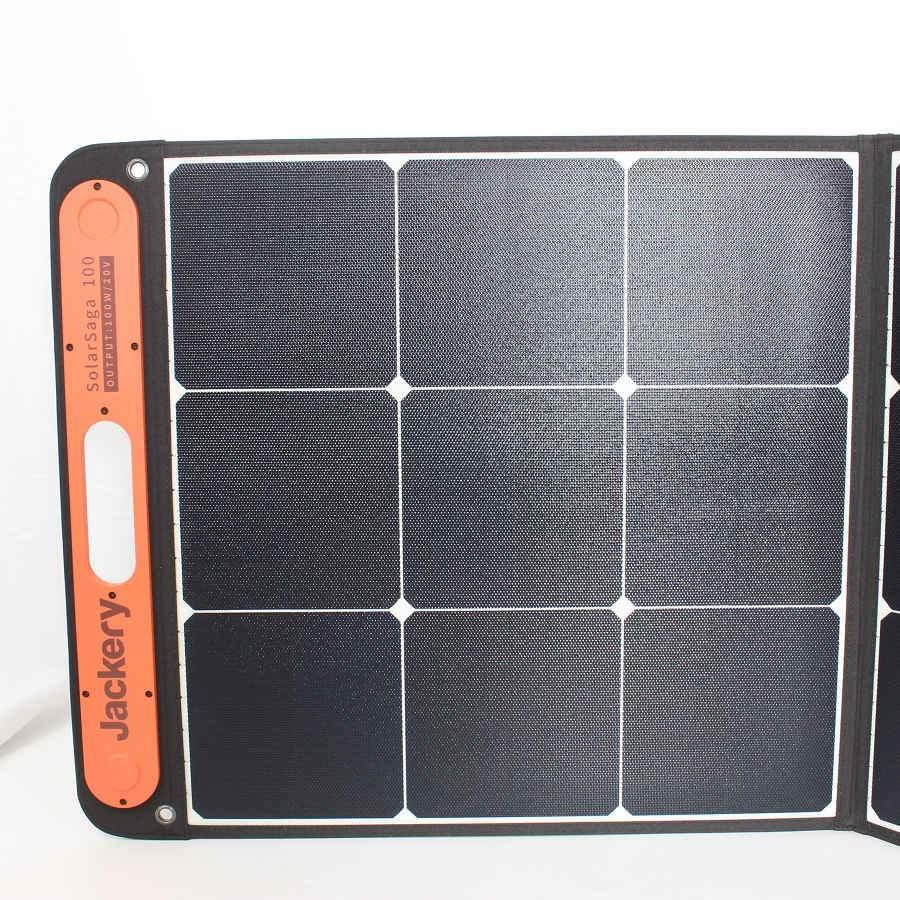 ボーナスストア+5％【美品】Jackery solarsaga100 JS-100C ソーラーパネル 100W 折りたたみ式 ソーラーチャージャー ジャクリ 本体 |  | 01