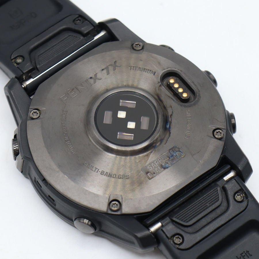 【ボーナスストア+5％】GARMIN fenix 7X Sapphire Dual Power 010-02541-31 Ti Carbon Gray DLC/Black スマートウォッチ ガーミン 本体 |  | 03