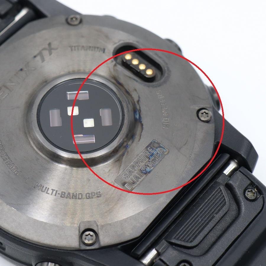 【ボーナスストア+5％】GARMIN fenix 7X Sapphire Dual Power 010-02541-31 Ti Carbon Gray DLC/Black スマートウォッチ ガーミン 本体 |  | 04