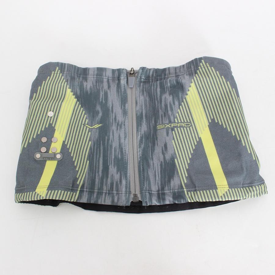 ボーナスストア+5％【美品】MTG SIXPAD Powersuit Core Belt SE-BS-14B-M グレー 専用リモコン付き  ホームジム対応モデル Mサイズ |  | 01