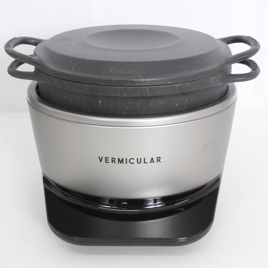 【ボーナスストア+5％】バーミキュラ ライスポットミニ 3合炊き RP19A-SV ソリッドシルバー 炊飯器 Vermicular 本体 |  | 01