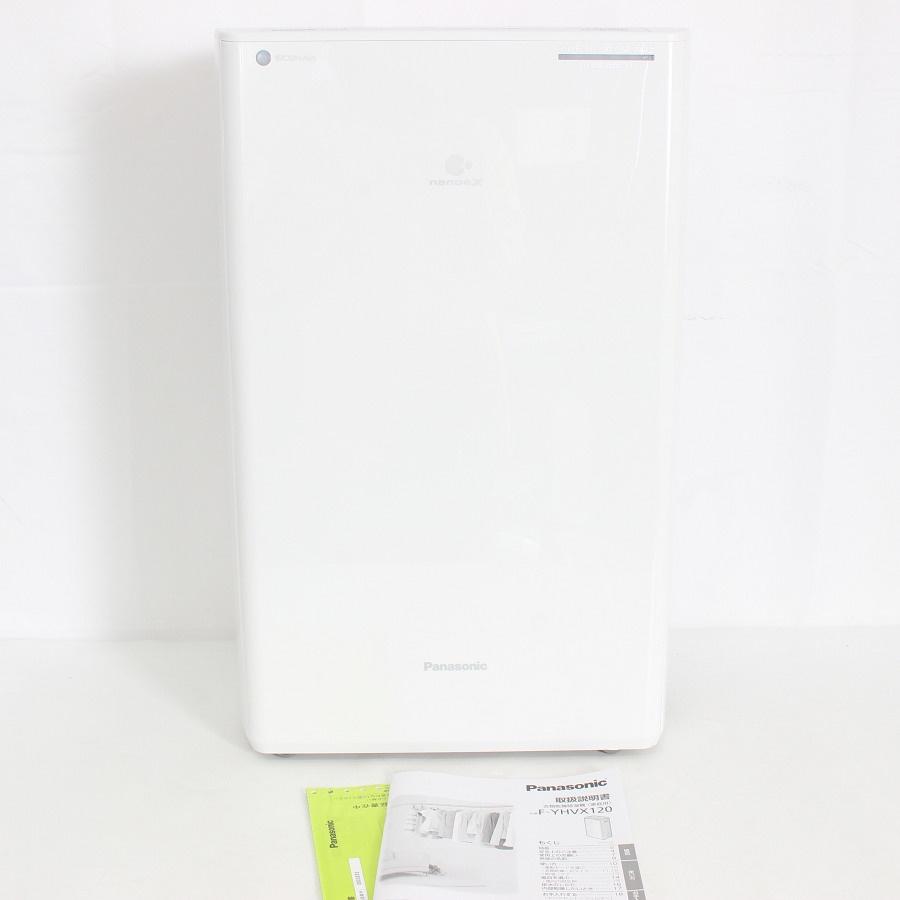 ボーナスストア+5％【美品】パナソニック F-YHVX120-W 衣類乾燥除湿機 ハイブリッド方式 ナノイーX クリスタルホワイト Panasonic 本体 | 