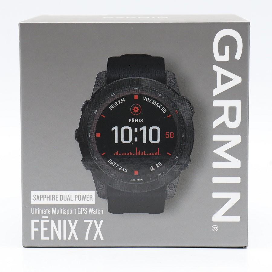 【ボーナスストア+5％】GARMIN fenix 7X Sapphire Dual Power Ti Black DLC/Black 010-02541-43 スマートウォッチ ガーミン フェニックス 本体 |  | 17