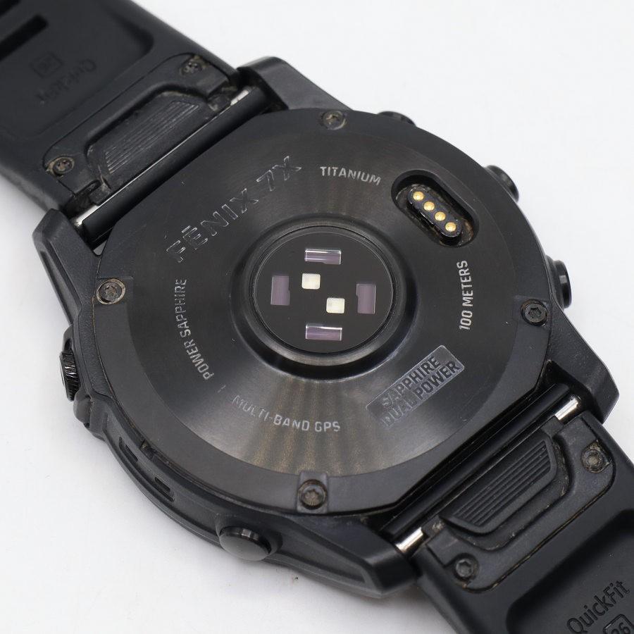 【ボーナスストア+5％】GARMIN fenix 7X Sapphire Dual Power Ti Black DLC/Black 010-02541-43 スマートウォッチ ガーミン フェニックス 本体 |  | 03
