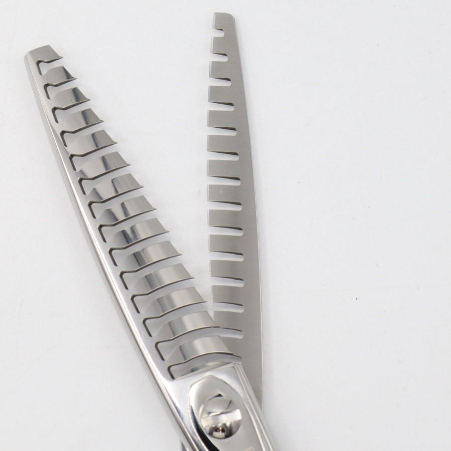 ボーナスストア+5％【美品】内海シザー U&U DOUBLE38 ダブルセニング 6
