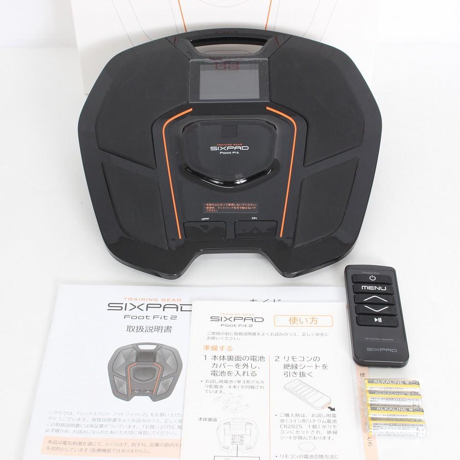 ボーナスストア+5％】MTG SIXPAD Foot Fit 2 SP-FF2310FA ブラック 