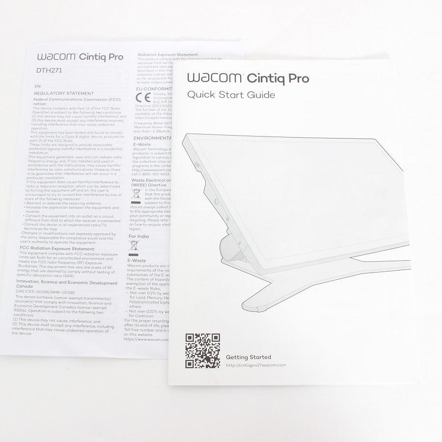 ボーナスストア+5％【美品】WACOM Cintiq Pro 27 DTH271K1D 液晶ペンタブレット シンティック プロ 液タブ ペンタブ ワコム 本体 |  | 12