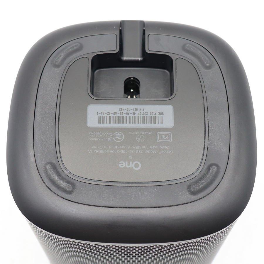 ボーナスストア+5％【美品】Sonos One SL ONESLJP1BLK ブラック ワイヤレススピーカー AirPlay2対応 ホームシアターサラウンドシステム 本体 |  | 07