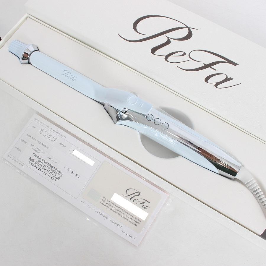 ボーナスストア+5％【新品】MTG ReFa CURL IRON PRO 19 RE-AZ-02A ホワイト リファカールアイロン プロ ヘアアイロン 本体 | 